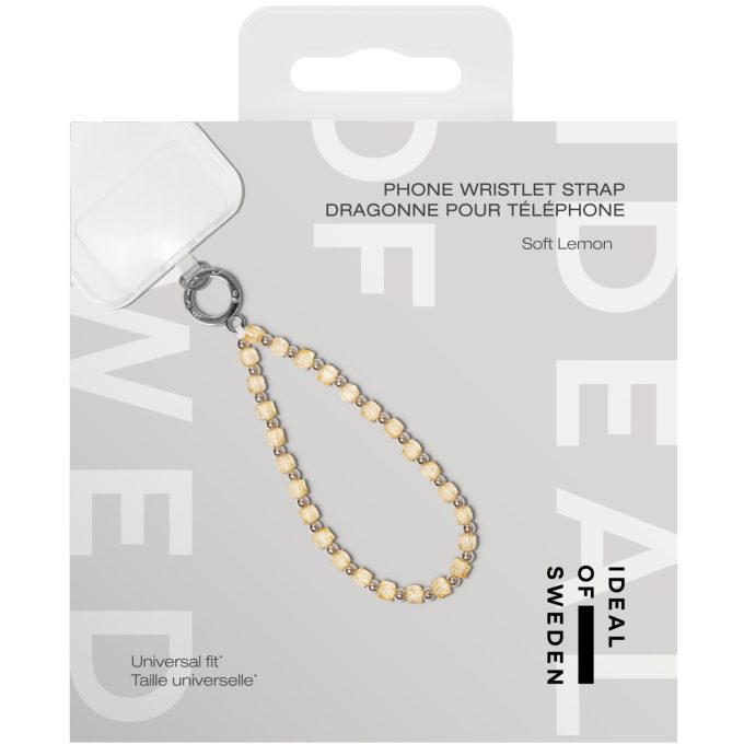 Apyrankė telefonui iDeal Of Sweden Wristlet Strap Soft Lemon