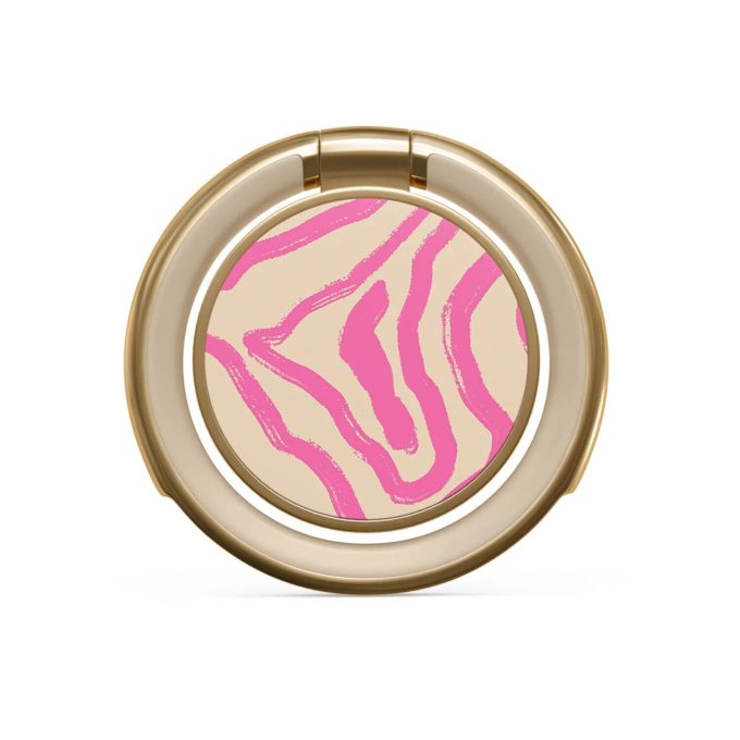 Klijuojamas laikiklis - žiedas Pink Shores Gold BURGA
