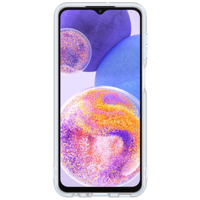 Samsung A23 5G Clear Soft Original nugarėlė EF-QA235TTE