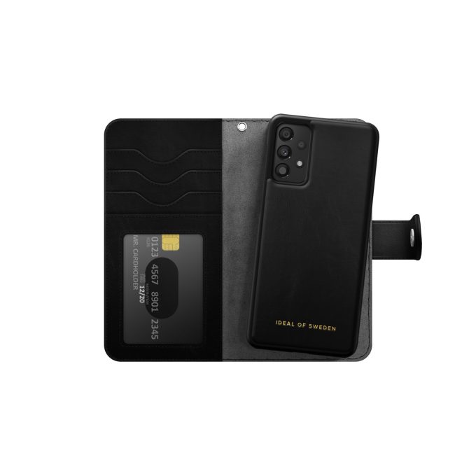 Samsung A33 5G iDeal Of Sweden dėklas Magnet Wallet+ Black