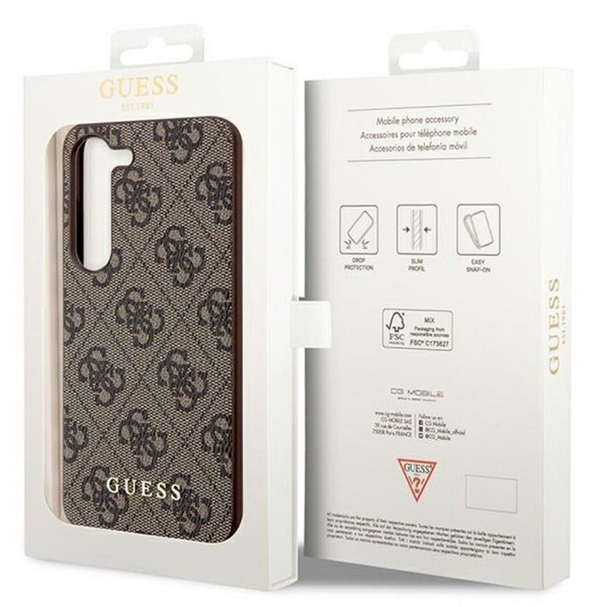 Samsung A55 5G brown Charms GUESS nugarėlė
