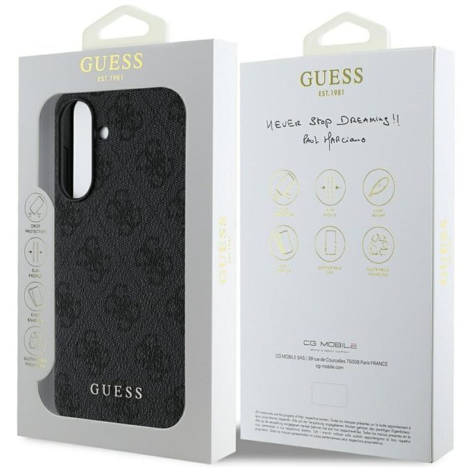Samsung A56 5G black Charms GUESS nugarėlė