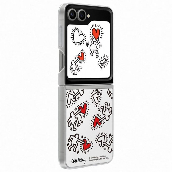 Samsung FLIP6 5G White FlipSuit Original nugarėlė EF-ZF741CTE