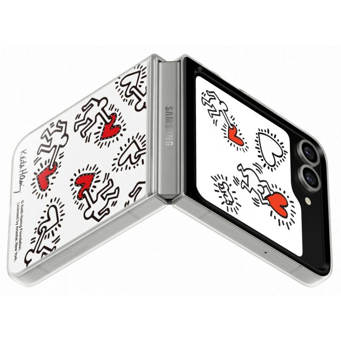 Samsung FLIP6 5G White FlipSuit Original nugarėlė EF-ZF741CTE