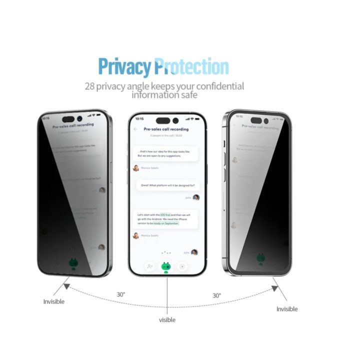 Samsung Z FOLD6 5G black pilnas Mr.Monkey 5D PRIVACY stiklas