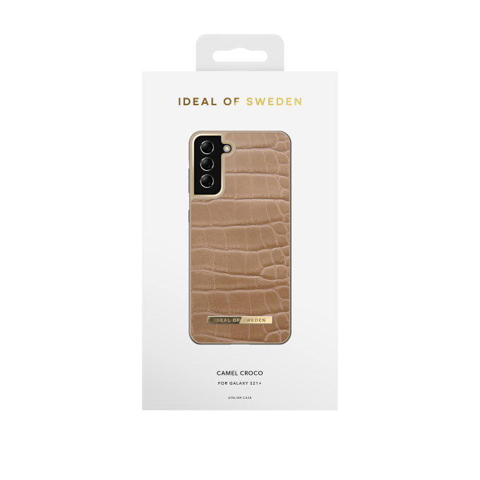 Samsung S21+ iDeal Of Sweden nugarėlė Camel Croco