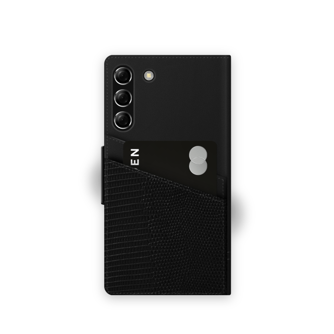 Samsung S21+ iDeal Of Sweden dėklas Unity Wallet Eagle Black