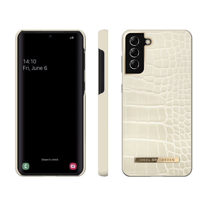 Samsung S21+ iDeal Of Sweden nugarėlė Cream Beige
