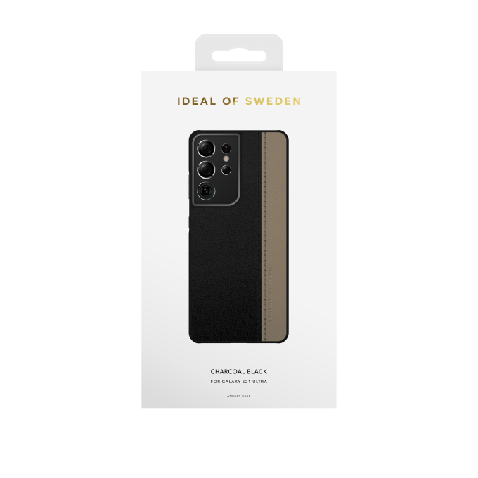 Samsung S21 ULTRA iDeal Of Sweden nugarėlė Charcoal Black
