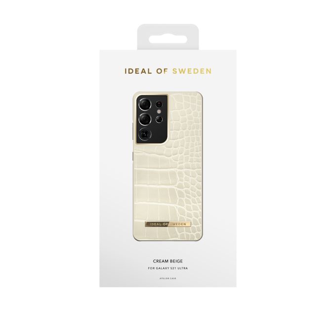 Samsung S21 ULTRA iDeal Of Sweden Atelier nugarėlė Cream Beige