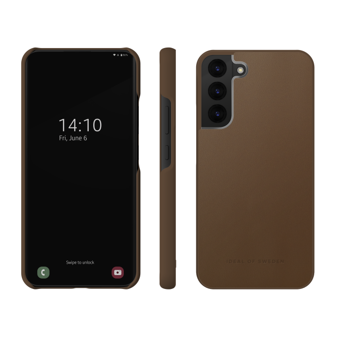 Samsung S22+ iDeal Of Sweden nugarėlė Intense Brown