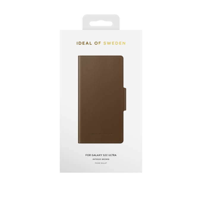 Samsung S22 ULTRA iDeal Of Sweden dėklas Intense Brown