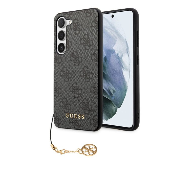 Samsung S23 Grey Charms GUESS nugarėlė