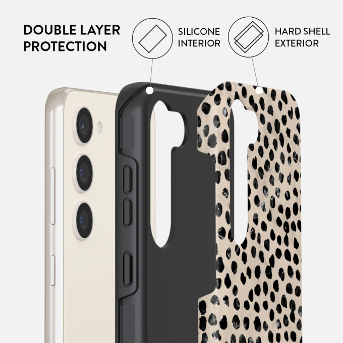 Samsung S23+ Almond Latte Tough BURGA nugarėlė