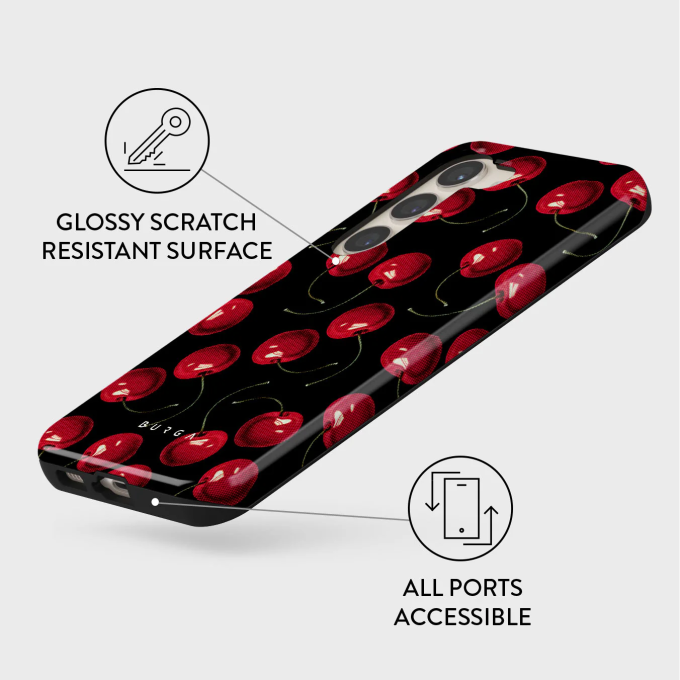 Samsung S23+ Cherry bomb Tough BURGA nugarėlė