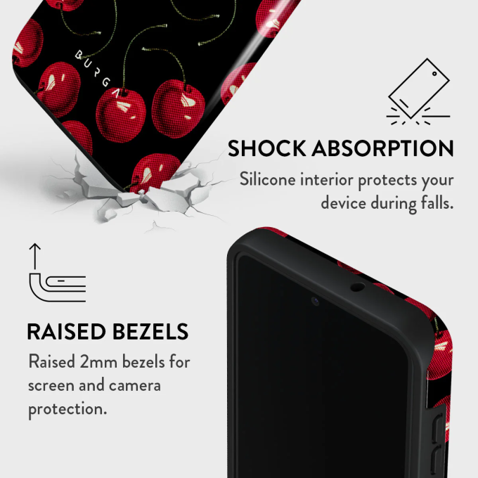 Samsung S23+ Cherry bomb Tough BURGA nugarėlė