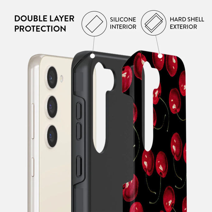 Samsung S23+ Cherry bomb Tough BURGA nugarėlė