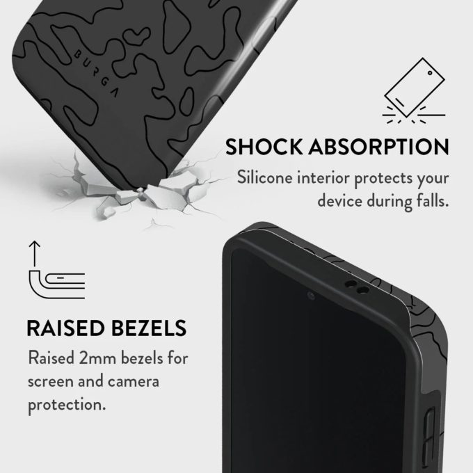 Samsung S24 FE Black Rock Tough BURGA nugarėlė