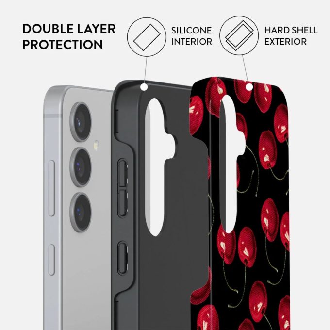 Samsung S24 FE Cherrybomb Tough BURGA nugarėlė