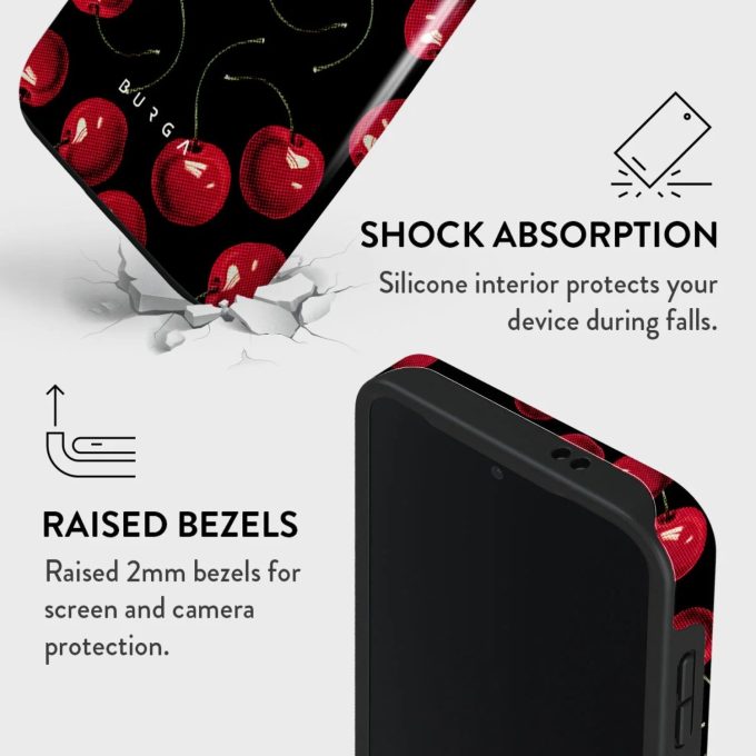 Samsung S24 FE Cherrybomb Tough BURGA nugarėlė