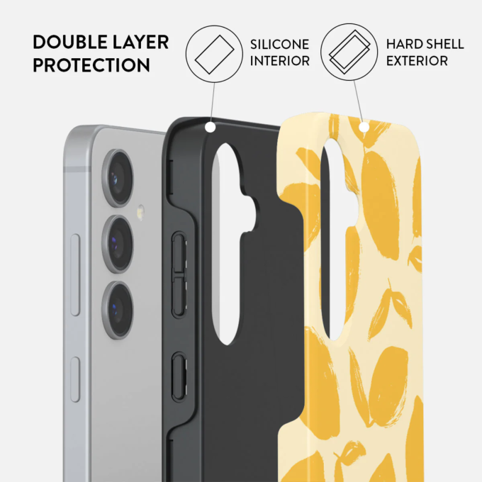 Samsung S24 FE Lemon Tart Tough BURGA nugarėlė
