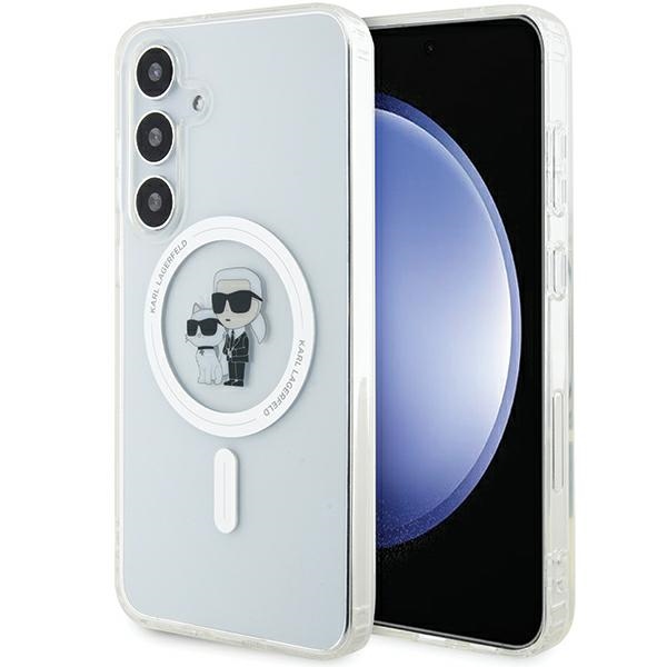 Samsung S24+ transparent  Karl&Choupette IML MagSafe KARL LAGERFELD nugarėlė