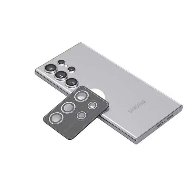 Samsung S24 ULTRA apsauginis silver Mr.Monkey galinės kameros stiklas