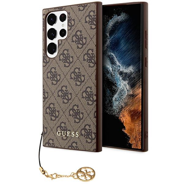 Samsung S24 ULTRA brown Charms GUESS nugarėlė
