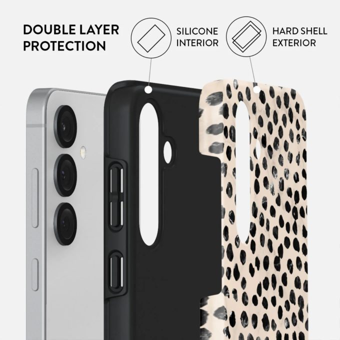 Samsung S25 Almond Latte Tough BURGA nugarėlė