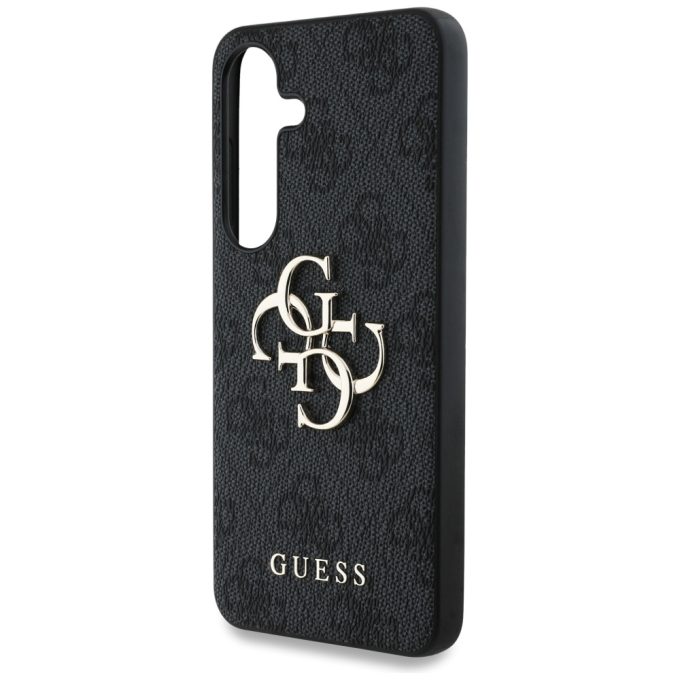 Samsung S25+ black Big 4G Logo Classic GUESS nugarėlė