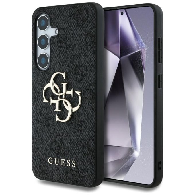 Samsung S25+ black Big 4G Logo Classic GUESS nugarėlė
