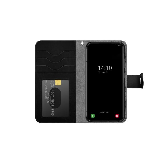 Samsung S25+ iDeal Of Sweden dėklas Magnet Wallet+ Black