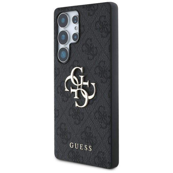 Samsung S25 ULTRA black Big 4G Logo Classic GUESS nugarėlė