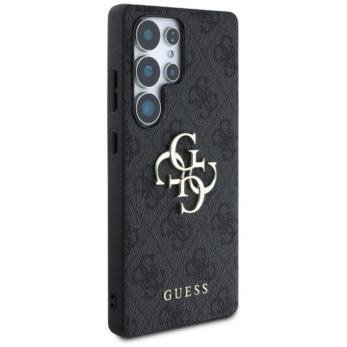 Samsung S25 ULTRA black Big 4G Logo Classic GUESS nugarėlė