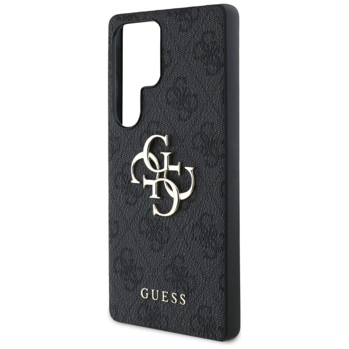 Samsung S25 ULTRA black Big 4G Logo Classic GUESS nugarėlė