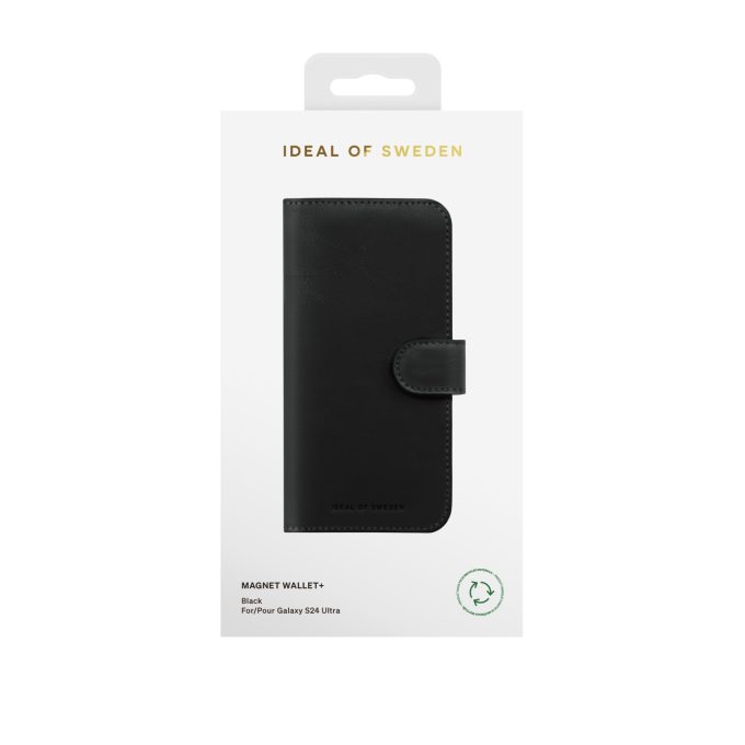 Samsung S25 ULTRA iDeal Of Sweden dėklas Magnet Wallet+ Black