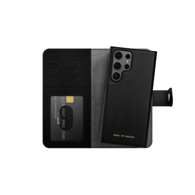 Samsung S25 ULTRA iDeal Of Sweden dėklas Magnet Wallet+ Black