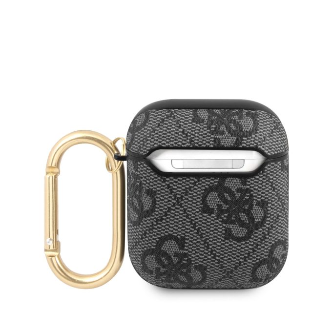 Silikoninis GUESS grey AirPods/AirPods 2 dėklas