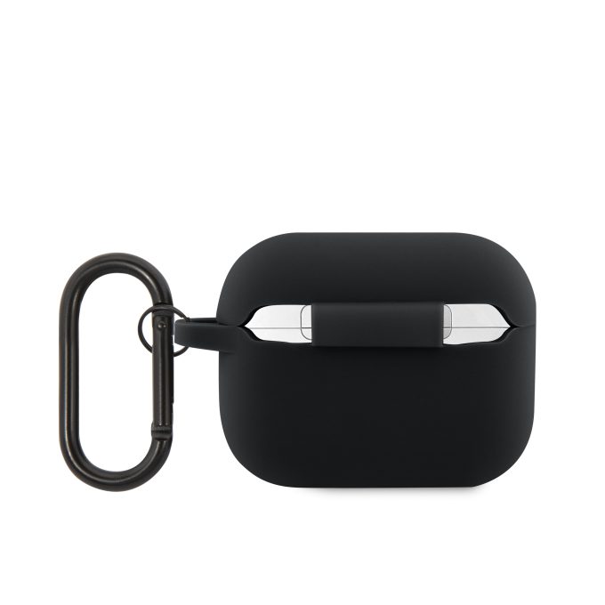 Silikoninis LACOSTE LCA2SLOK black AirPods/AirPods 2 dėklas