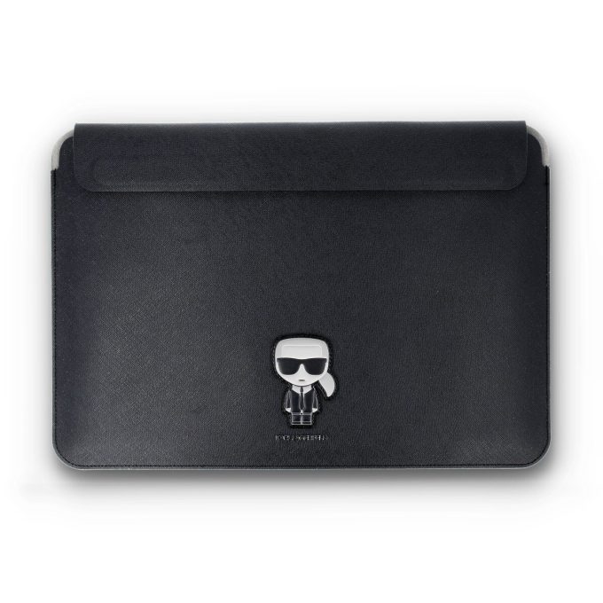 Universalus 16" juodas KARL LAGERFELD dėklas KLCS16PISFBK