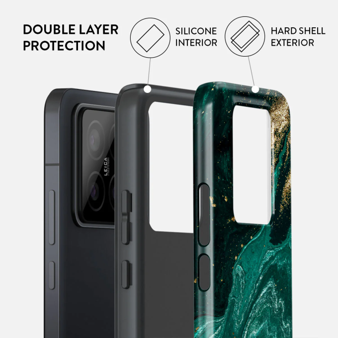 Xiaomi 14 PRO Emerald Pool Tough BURGA nugarėlė