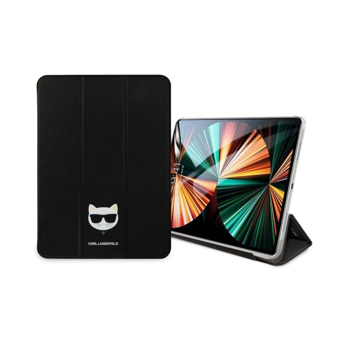 iPad Pro 12.9 (3rd / 4th / 5th / 6th Gen) / iPad Air 13 (2024) black KARL LAGERFELD dėklas KLFC12OCHK