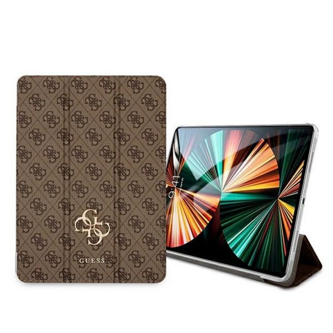 iPad Pro 12.9 (3rd / 4th / 5th / 6th Gen) / iPad Air 13 (2024) brown GUESS dėklas GUIC12G4GFBR