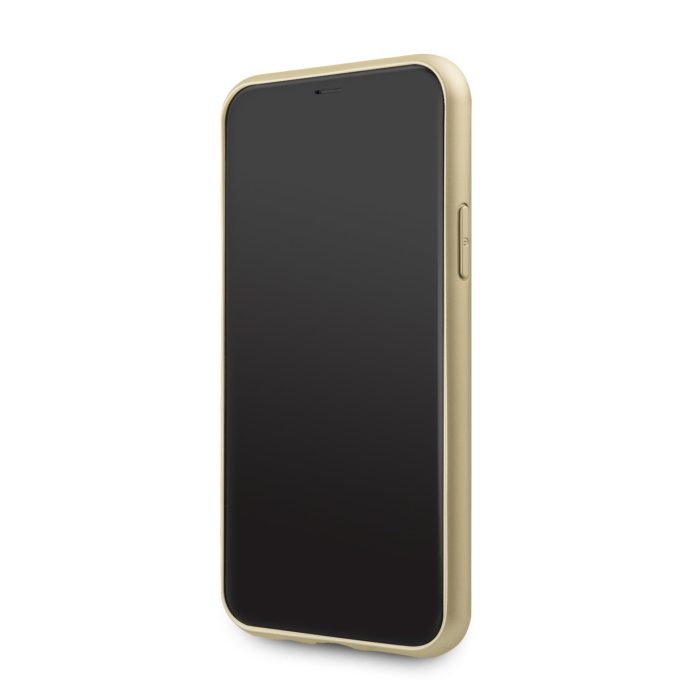 iPhone 11 aukso spalvos GUESS nugarėlė GUHCN61IGLGO