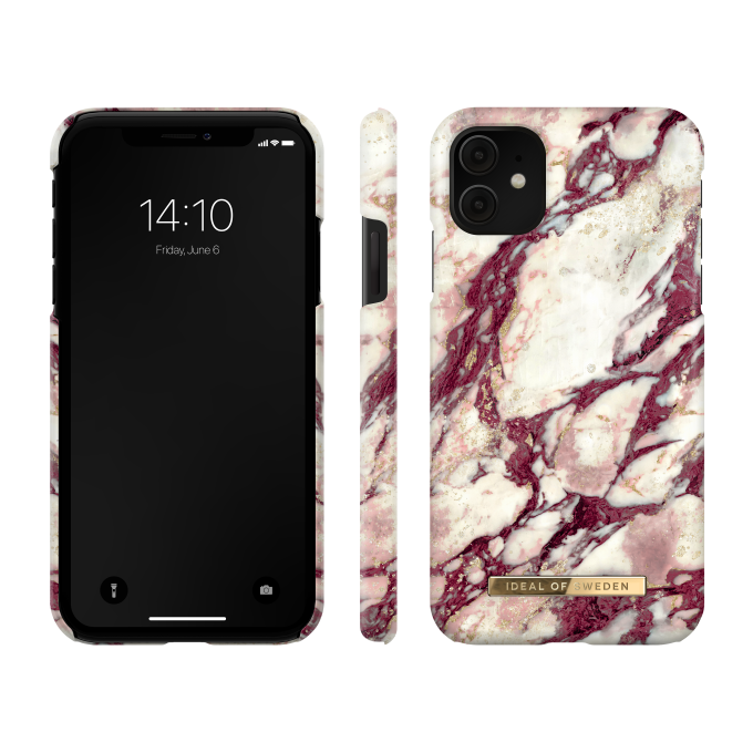 iPhone 11 iDeal Of Sweden nugarėlė Calacatta Ruby Marble