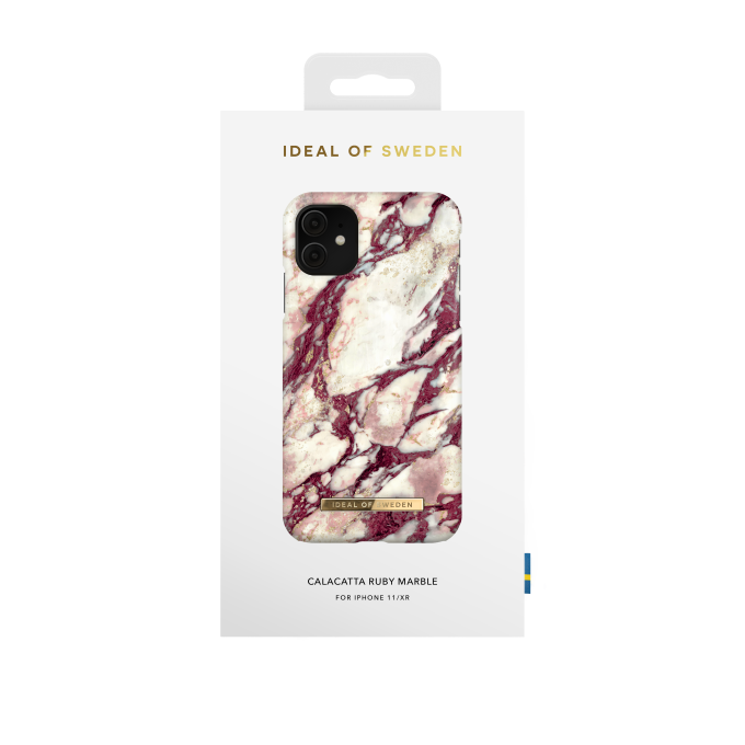 iPhone 11 iDeal Of Sweden nugarėlė Calacatta Ruby Marble