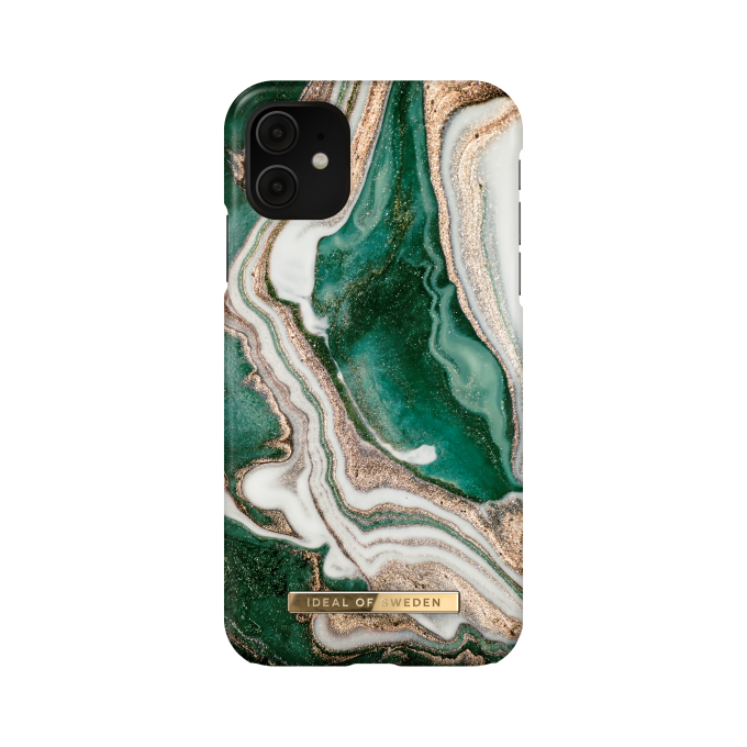 iPhone 11 iDeal Of Sweden nugarėlė Golden Jade Marble