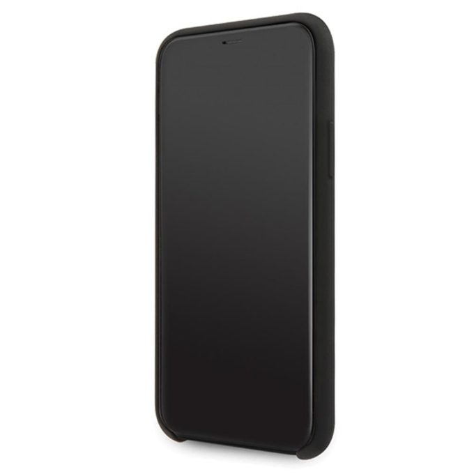 iPhone 11 juoda KARL LAGERFELD nugarėlė KLHCN61SLFKBK