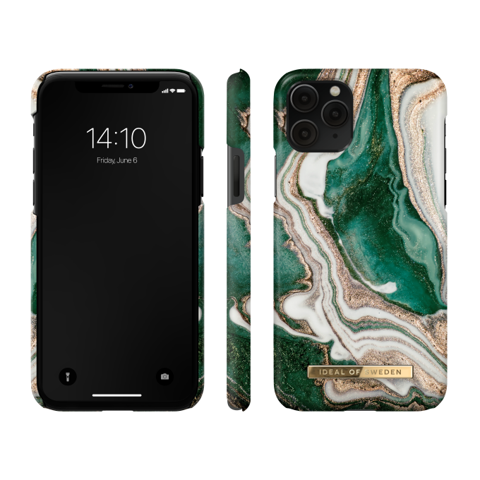 iPhone 11 PRO iDeal Of Sweden nugarėlė Golden Jade Marble