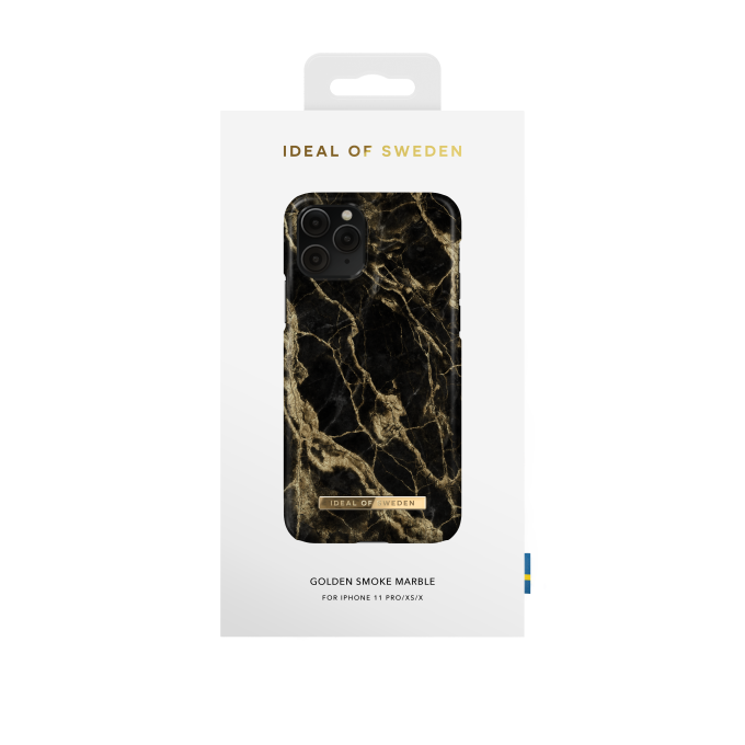 iPhone 11 PRO iDeal Of Sweden nugarėlė Golden Smoke Marble